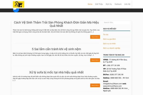 907 (NineZeroSeven) theme site design template sample
