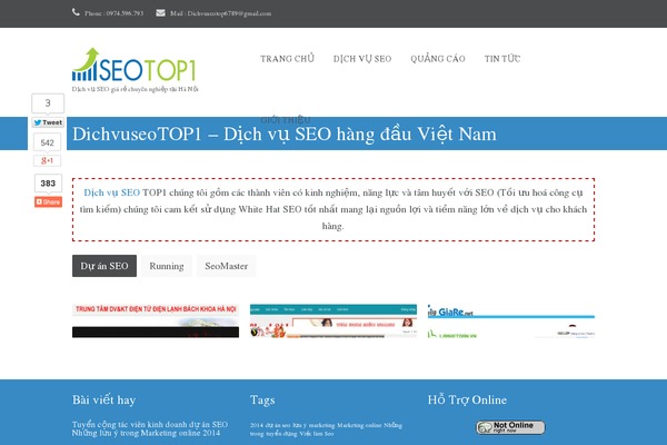 Simple theme site design template sample