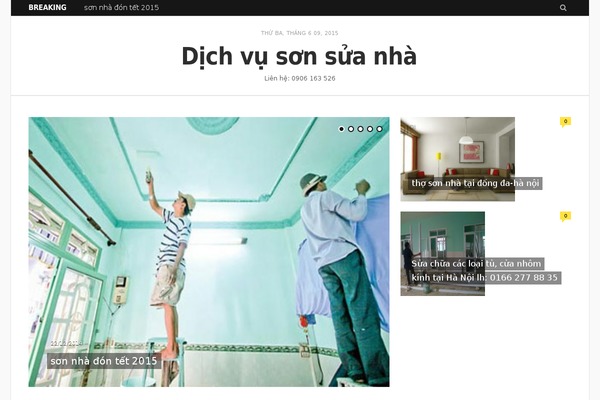Newspress theme site design template sample