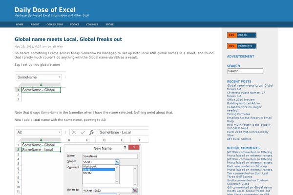 Fluid Blue theme site design template sample