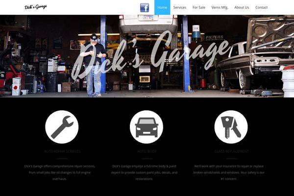 Invert Lite theme site design template sample