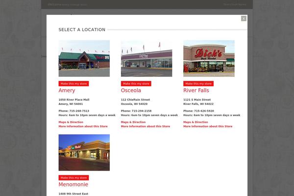 Nebraska theme site design template sample