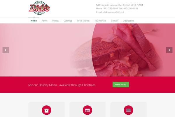 Frisco theme site design template sample