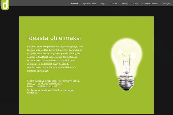 Rocked theme site design template sample