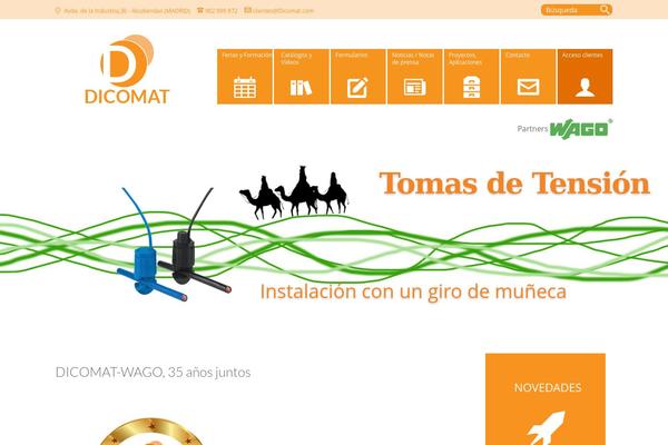 dicomat.com site used One Touch 2