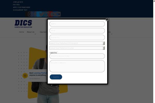 Site using Wp-school-calendar-lite plugin