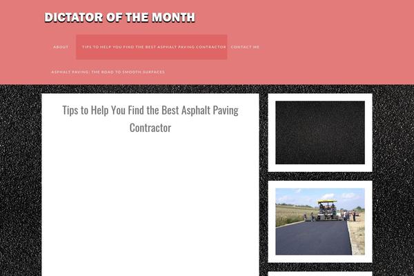 Brood theme site design template sample