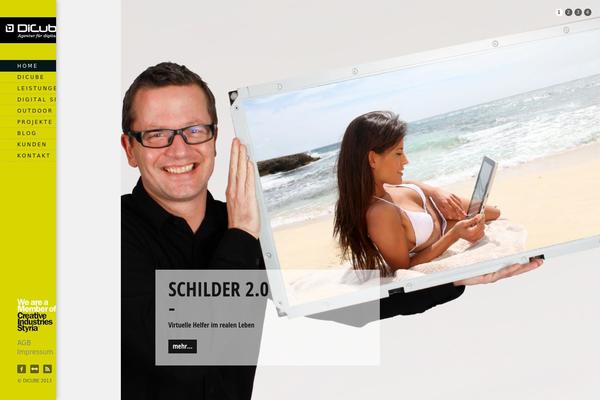 Elastico theme site design template sample