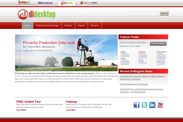 Titan theme site design template sample