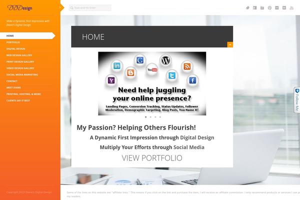 Wowway theme site design template sample