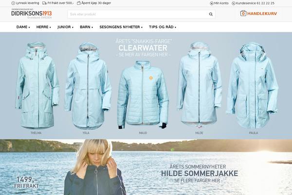 didriksonsshop.no site used Drivkraft-theme