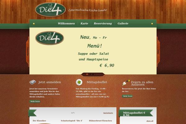Bordeaux theme site design template sample