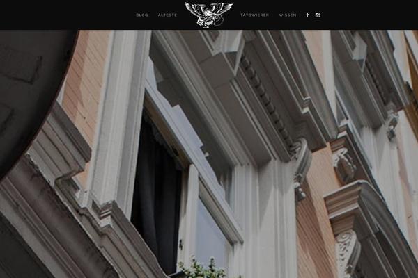Tattoopro theme site design template sample
