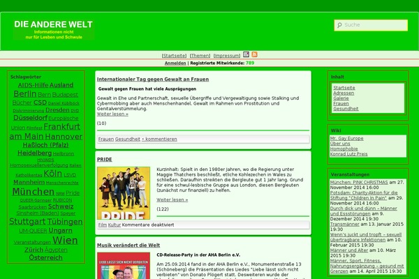 Site using Connections Business Directory plugin