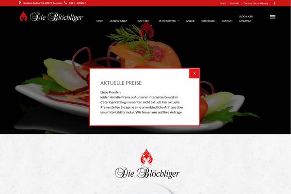 Grandrestaurant theme site design template sample