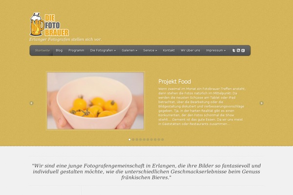 Feather theme site design template sample
