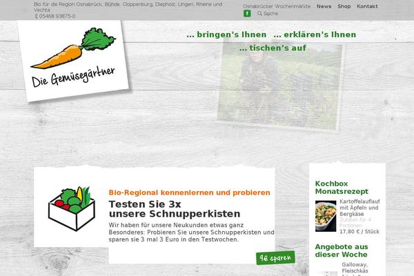 die-gemuesegaertner.de site used Gemuese