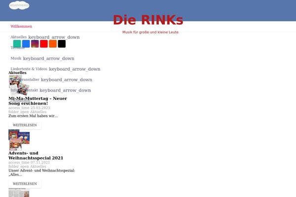 Site using MimeTypes Link Icons plugin