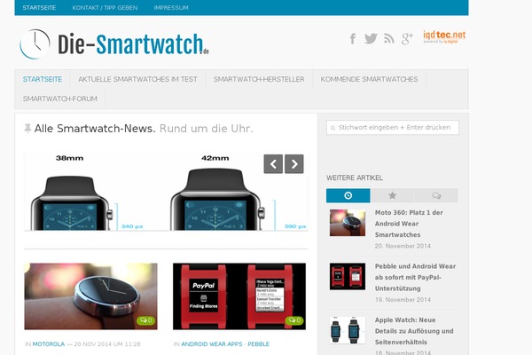 Site using Embed-privacy plugin