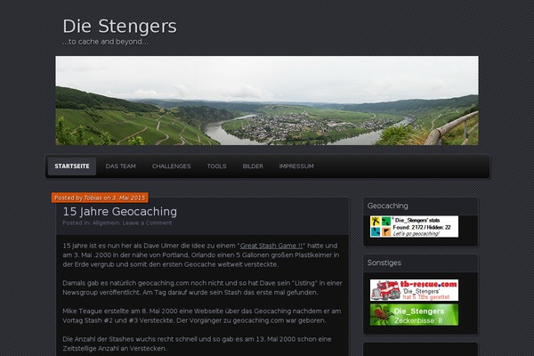 Parament theme site design template sample