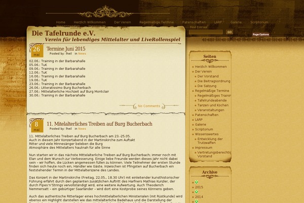 Site using Collapsible Archive Widget plugin