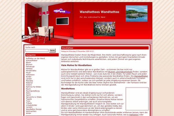 die-wandtattoos.de site used Praggio