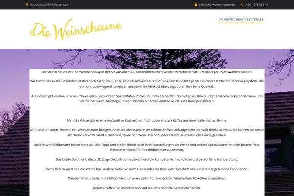 Site using The Events Calendar plugin