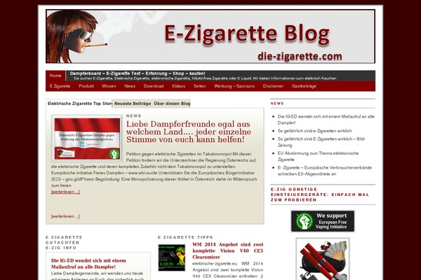 die-zigarette.com site used Branfordmagazine Pro