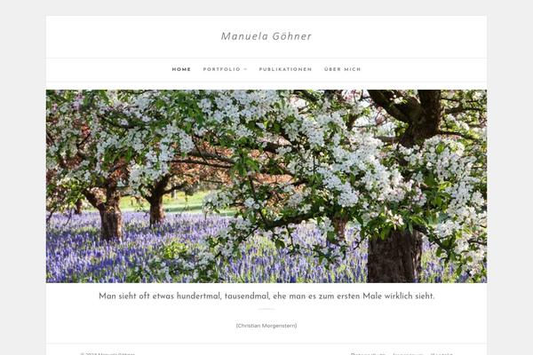 Grandportfolio theme site design template sample