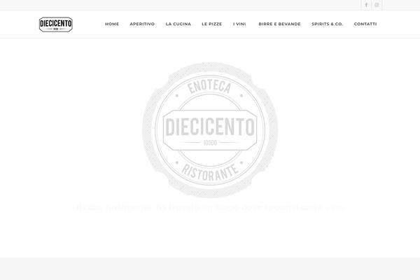 Gourmet theme site design template sample