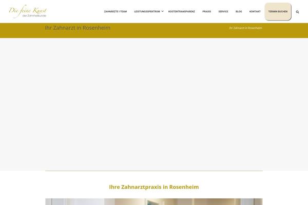 Care theme site design template sample