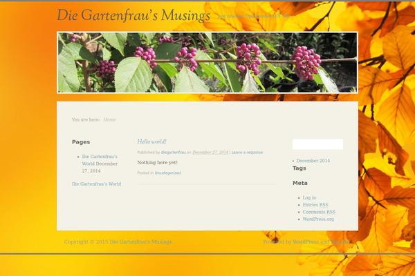 My Life theme site design template sample