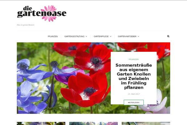 Camille theme site design template sample