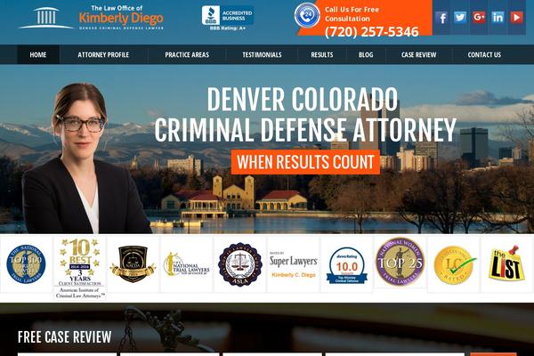 diegocriminaldefense.com site used Kimberly-diego