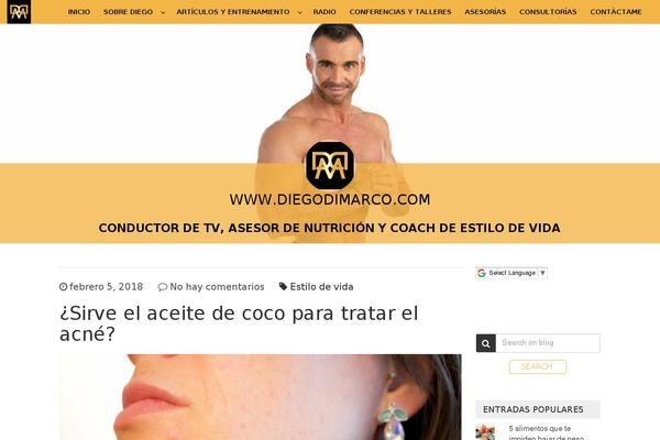 Site using WP Sticky Menu plugin