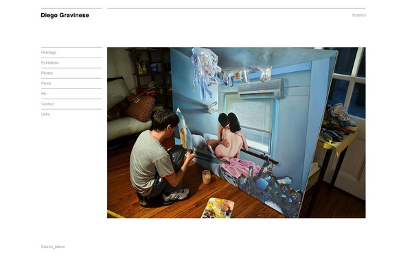 Starkers theme site design template sample