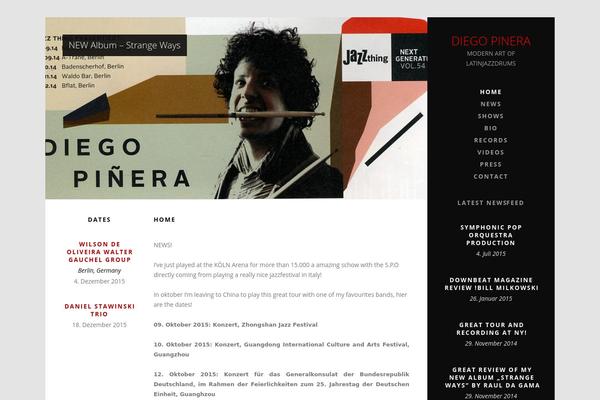 Site using Audiotheme plugin