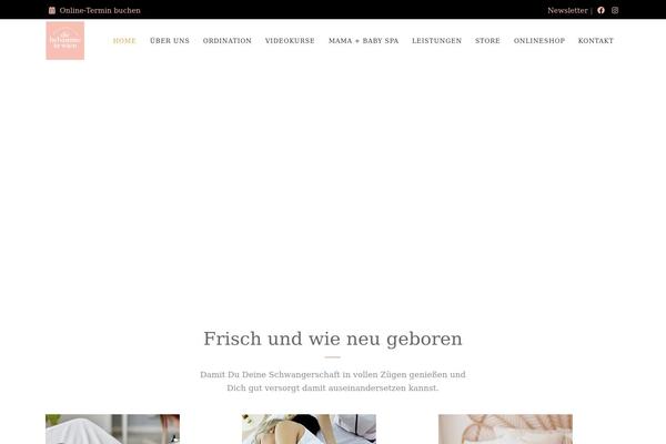 Kendall theme site design template sample