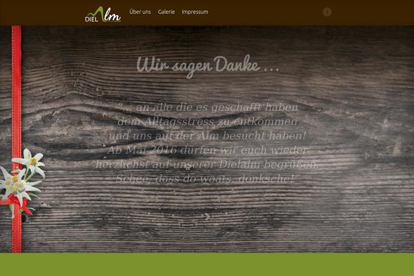 Fable theme site design template sample