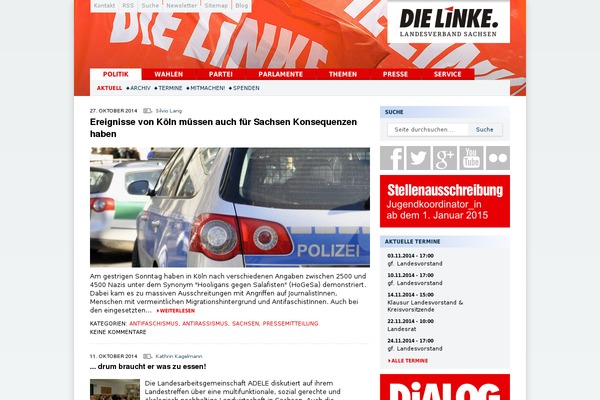 dielinke theme websites examples