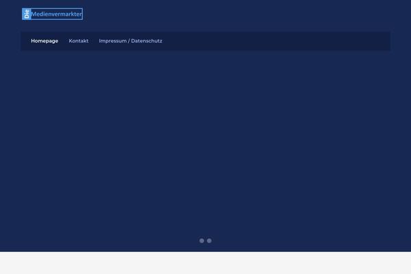 Financity theme site design template sample