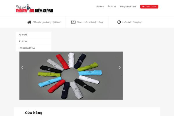 TheShop theme site design template sample