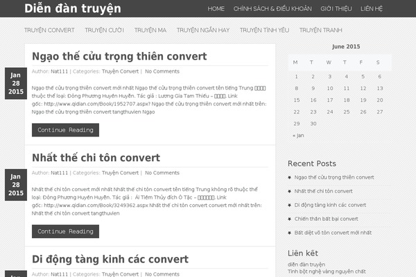 Nominal theme site design template sample