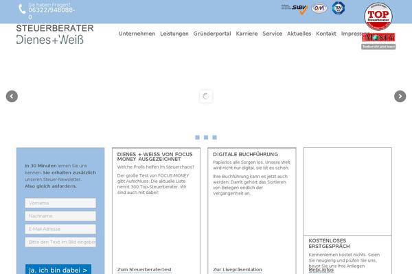 Site using Testimonial Slider plugin