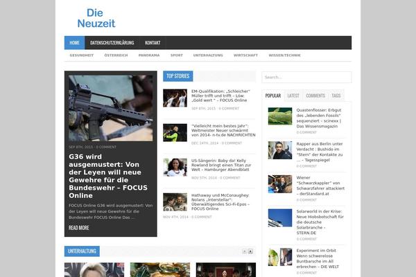 Publisher theme site design template sample
