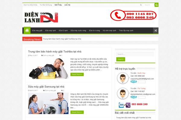 Sahifa theme theme site design template sample