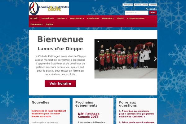 dieppegoldblades.com site used ResponsivePro