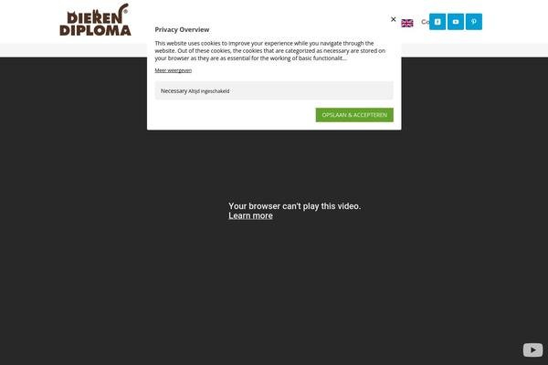Site using Cookie Law Info plugin