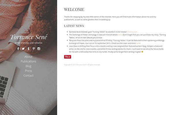 dieromantic.com site used Seasonal