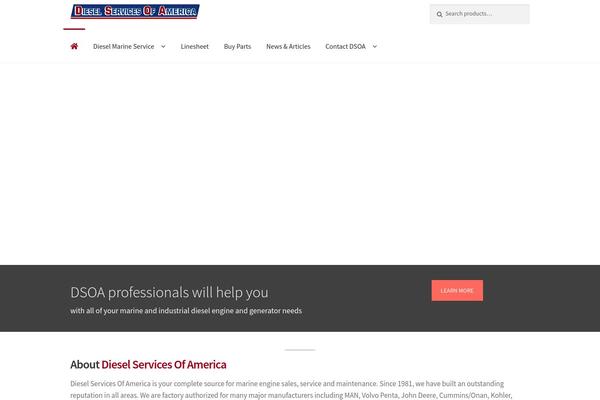 Storefront theme site design template sample